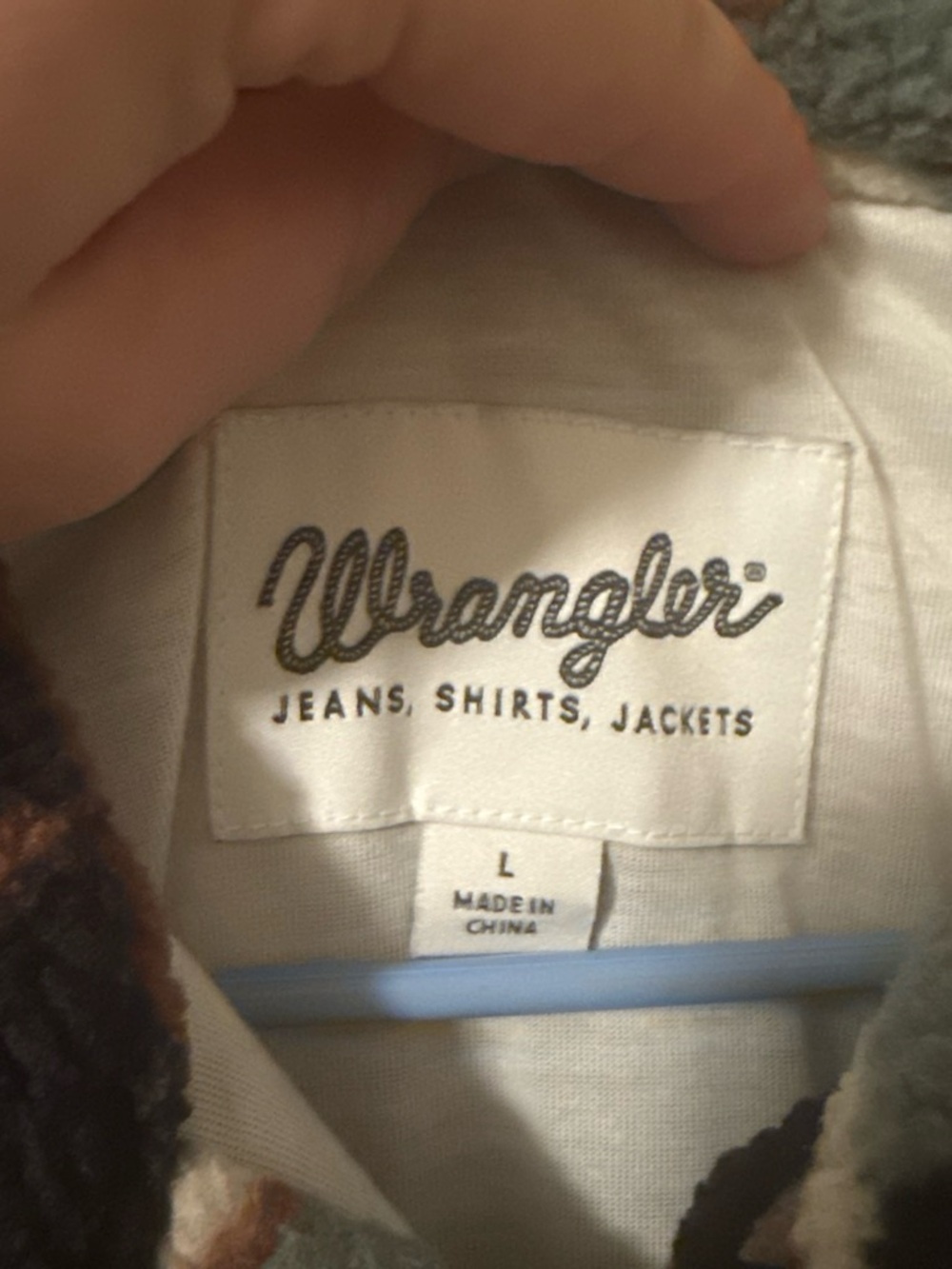 Wrangler Geometric Fleece Pullover - Picture 6 of 6